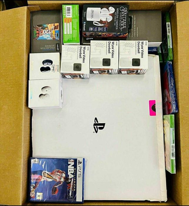 Palety Mix Amazon Europa Tematyczne Elektronika AGD Duży Wybór Klasa A