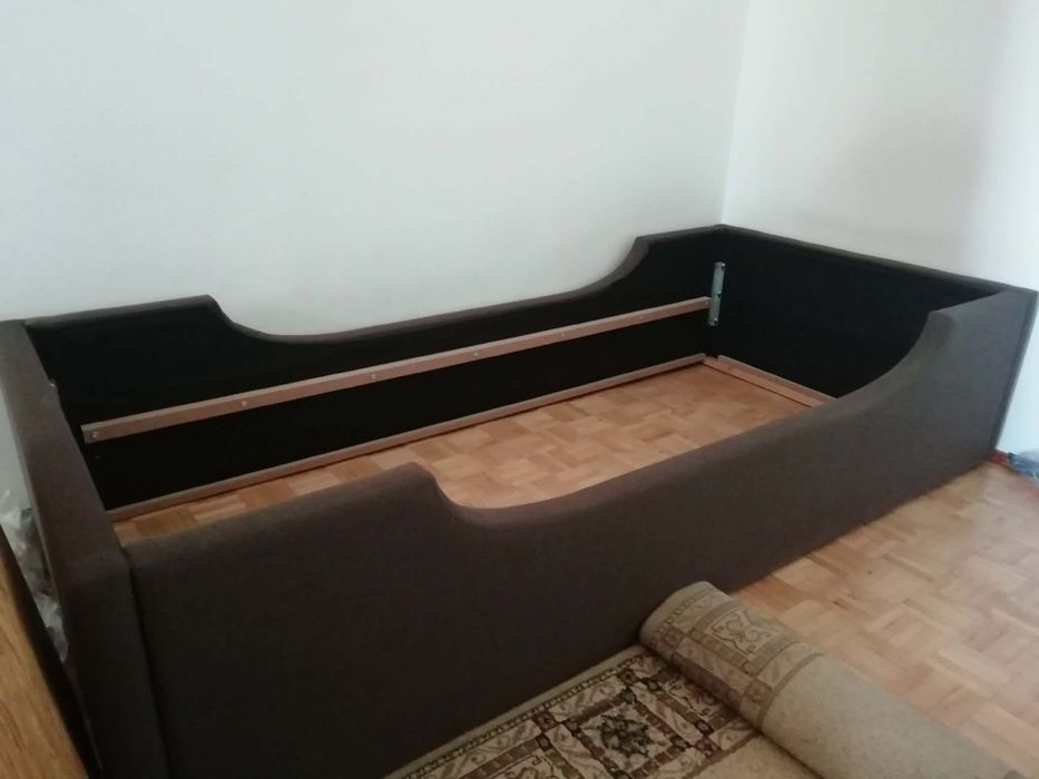 Łóżko 90x200 brązowe