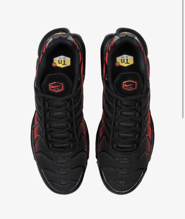 Nike air max plus TN czarne czerwone 38,5