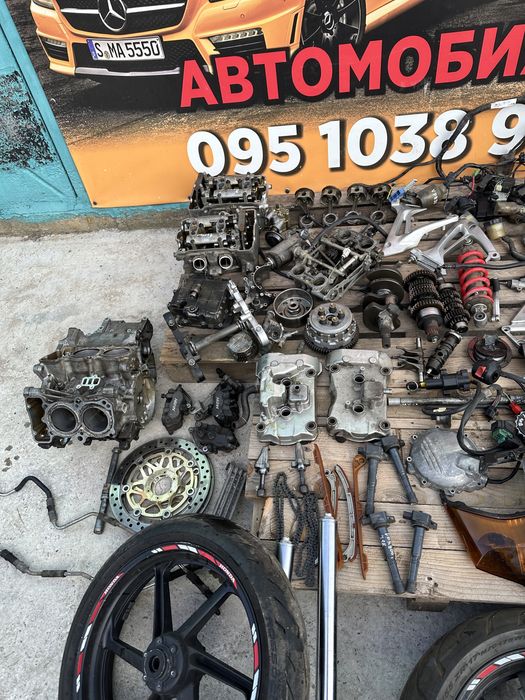 Двигатель розбор PC 46 Honda Vfr800 коленвал с вкладышами