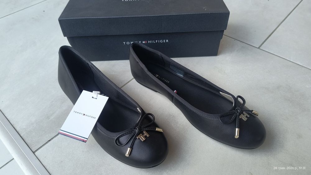 Tommy Hilfiger балетки 25см 39р нові!
