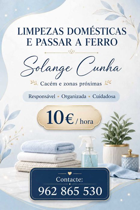 Limpezas Domésticas – Cacém e arredores
