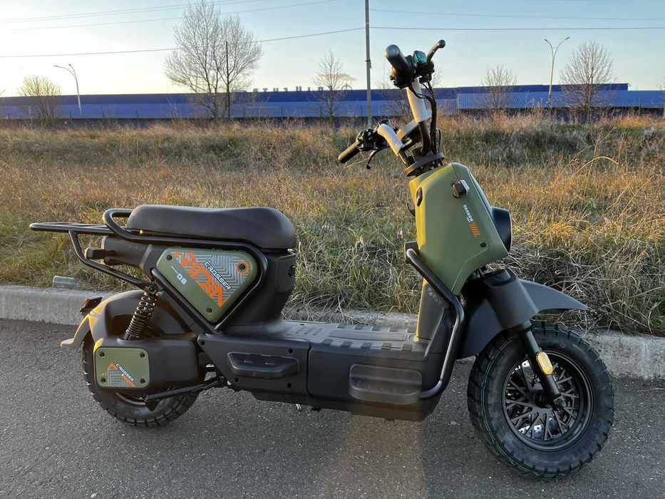 ЕЛЕКТРО СКУТЕР Crosser CR4 65 км/год 85 км+ 1200W Электро GR-AGM Green