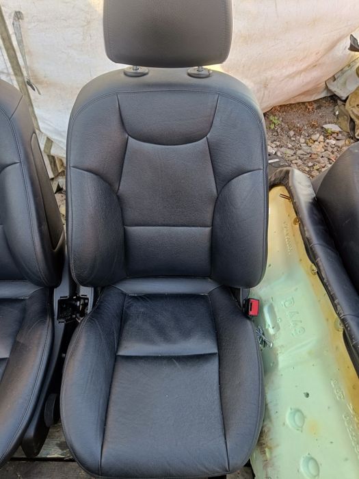 Fotele wnętrze Mercedes W204 Czarna Skóra AMG Super stan Wysyłka