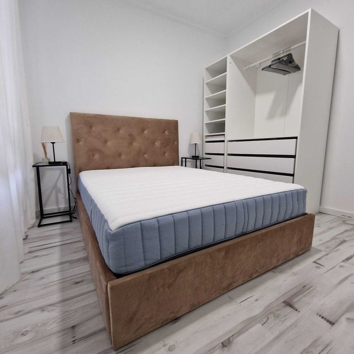 Camas de Casal Estofadas de Luxo 199€ Disp. em Várias Cores! 190x140m!