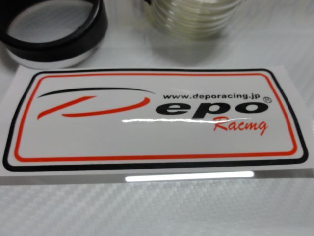 Manometro da Pressao do Turbo 3 bar Fundo Preto / smoke c/iluminaçao led branco Depo Racing Japan 52mm de diametro