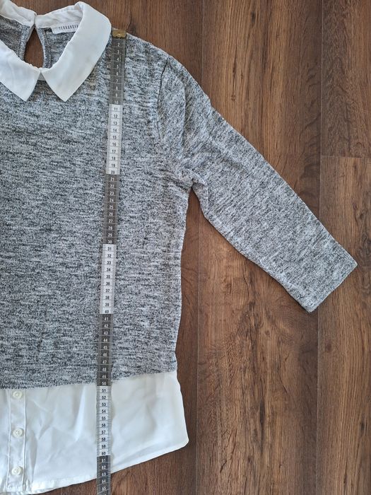 Damski sweterek, koszula