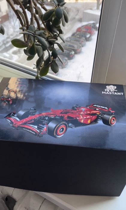 ‼️В Коробці‼️Конструктор Формула 1 Фераррі / Ferari F1 1300+ деталей