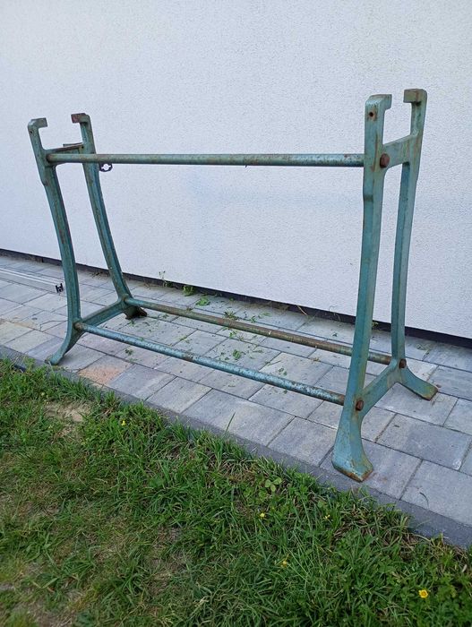 Stara żeliwna podstawa stołu – loft, industrial, vintage. Solidna baza!