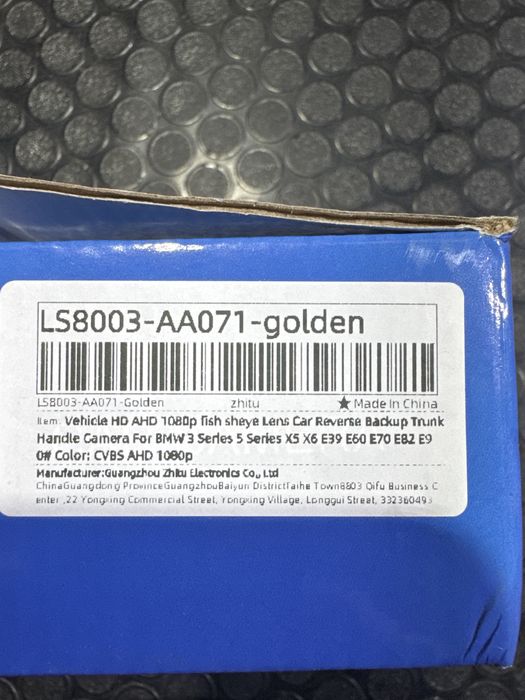 Camara marcha atras bmw