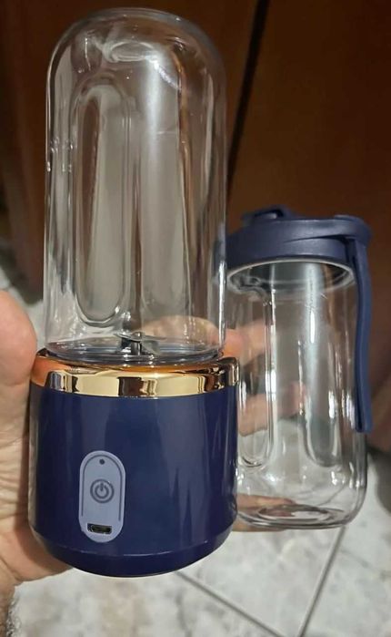 Портативний блендер з USB зарядкою, міні - блендер дорожній.