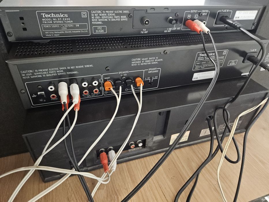 Wieża Technics RS-M222, SU-Z250, ST-Z450, SB-333