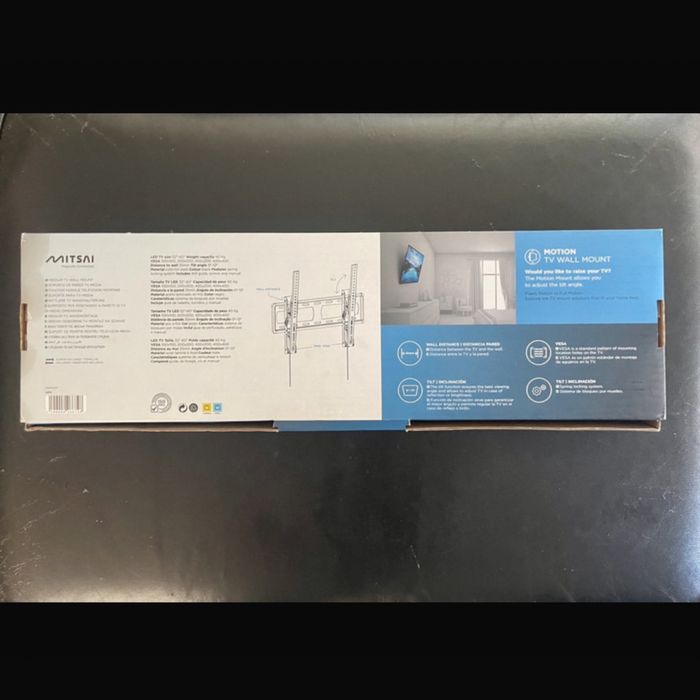 Suporte ajustável “ Mitsai “ TV Led 32 “ 60” aço preto (suporta 40 Kg)