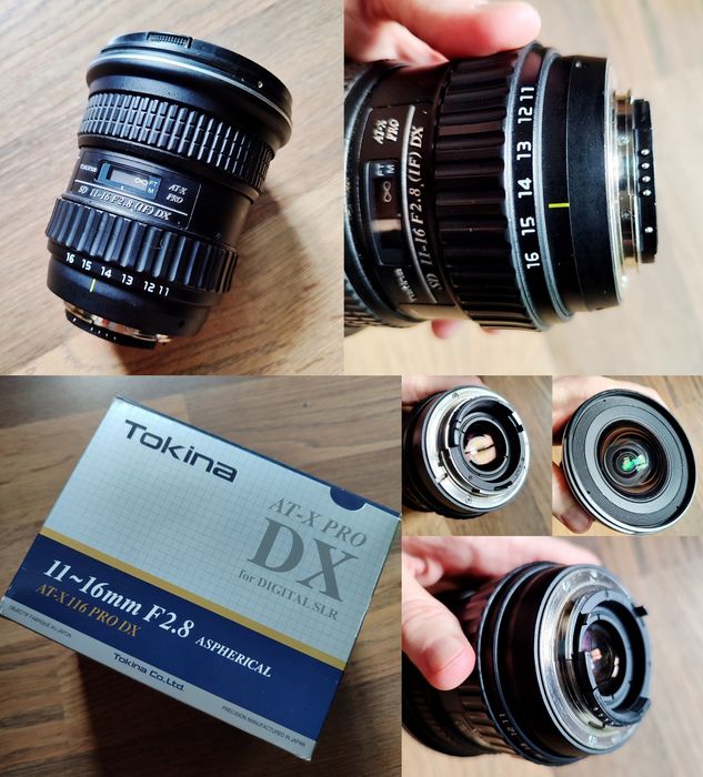 Фотокамера Nikon D7000 body — цифрова дзеркальна камера + Ширококутний об'єктив Tokina AT-X 116 PRO DX AF 11-16mm f/2,8