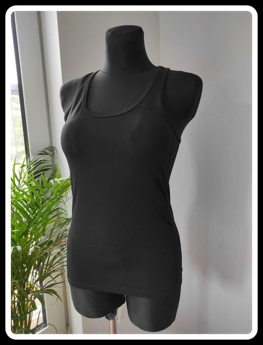 H&M sport czarna sportowa bokserka 36 S