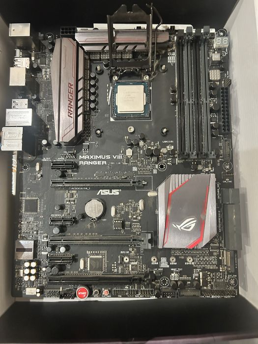 Zestaw plyta glowna oraz procesor i chlodzenie dark rock 3