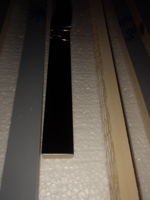 Listwa ścienna płytka dekor łazienka ls-steel poler black