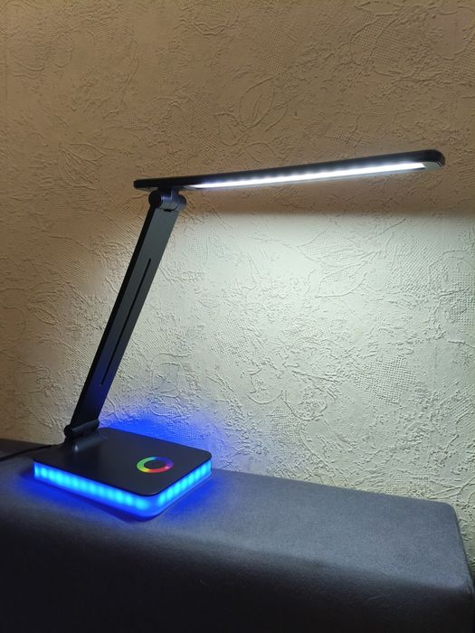 Lampa lampka LED biurkowa dotykowa biurowa do pracy ładowanie USB Fabe