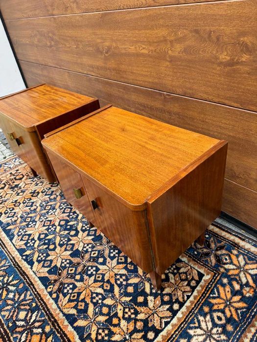 Dwie szafki nocne ART DECO po renowacji