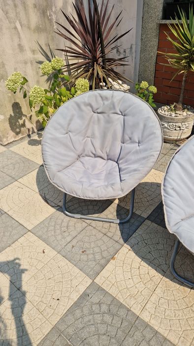 Trio de sofas de exterior ou interior