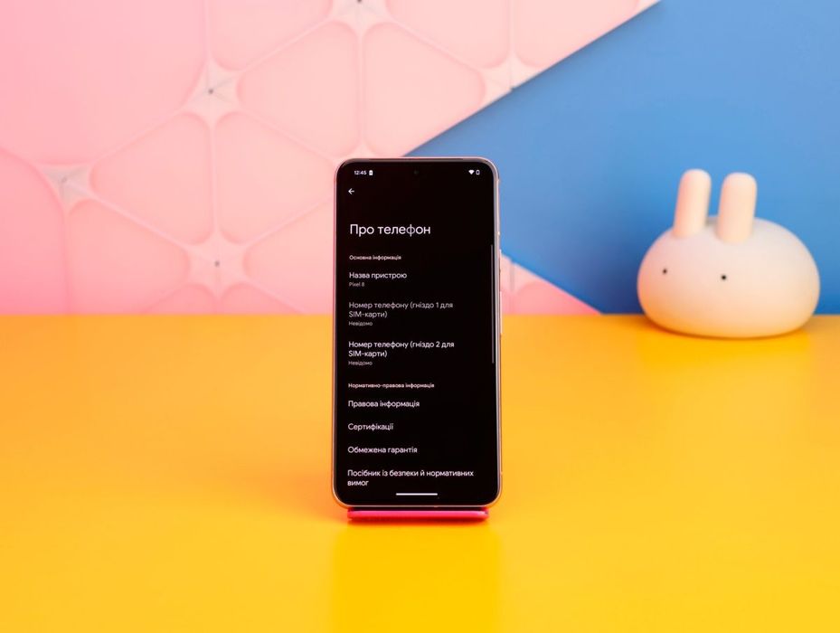 Смартфон Google Pixel 8 8/128GB Rose (170662) Б/У З ГАРАНТІЄЮ