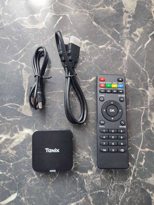 Приставка смарт ТВ Tanix TX1  для телевізора  Android 10 TV BOX  2/16