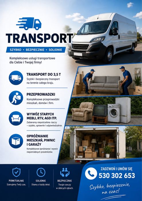 Transport Przeprowadzki Wywoz Utylizacja