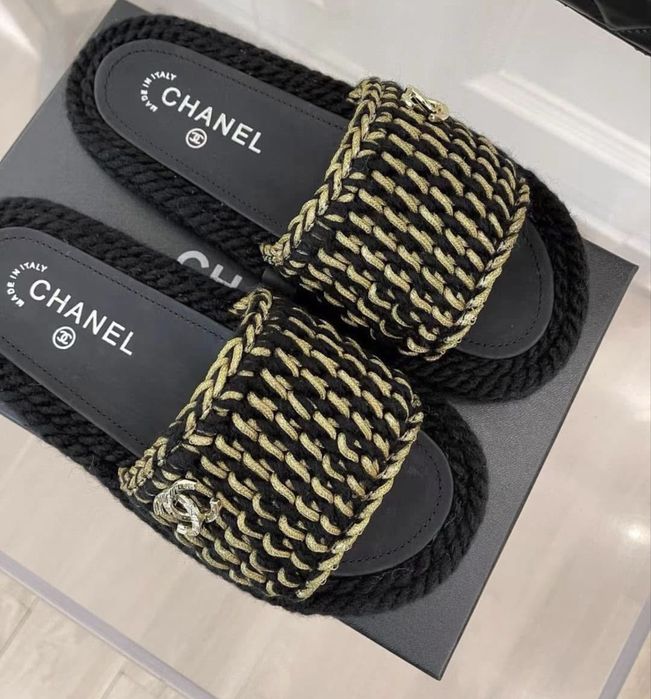 Klapki damski Chanel