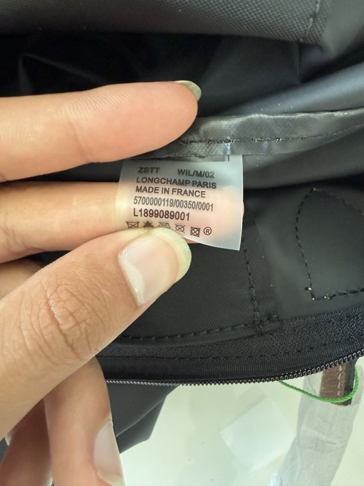 Mala Longchamp Le Pliage Preto