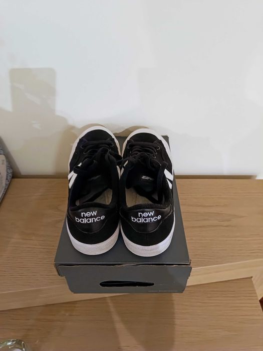 Ténis New Balance Pro Court v2 Vulc preto branco