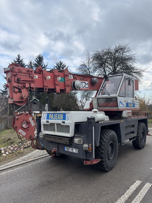 Dzwig, żuraw samojezdny ppm ( terex) 4x4 bdb stan