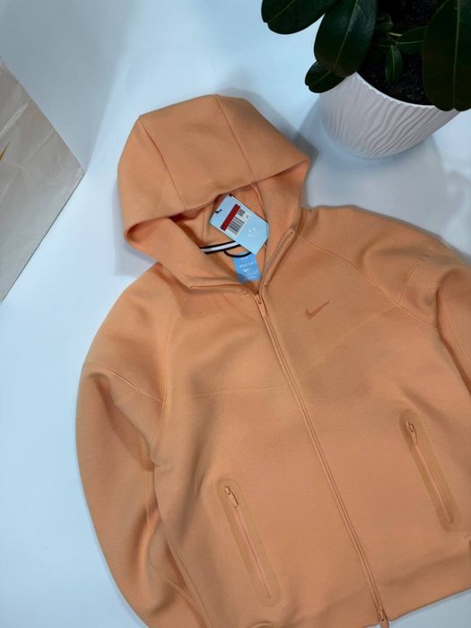 Зіпка Nike Nocta оранжева Кофта Найк Теч Фліс Нокта Зіп-Худі Найк