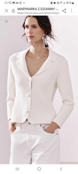 Zara жакет жіночий трикотажний, р. М (укр. 46-48)