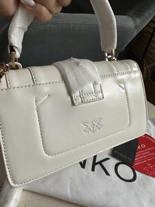 Damska torebka Pinko kopertowka elagancka na ramie crossbody