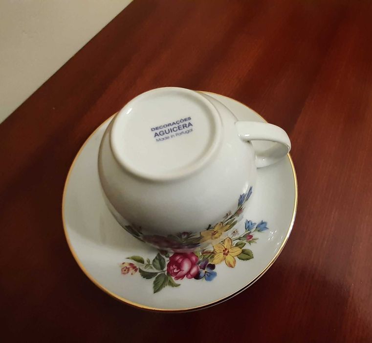 Conjunto de Chá Decorações Aguicera