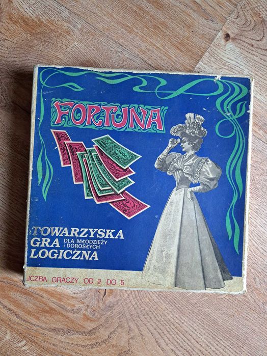 FORTUNA kultowa gra PRL-u! Kolekcjonerska gra PRL. UNIKAT! Poznań ...