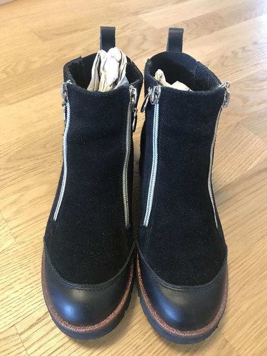 Krótkie skórzane botki Bartek 33