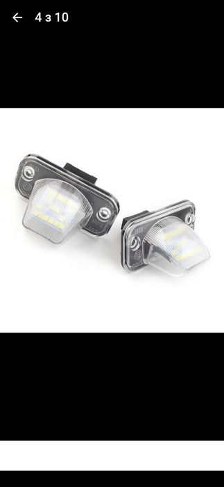 Підсвітка номера LED 2шт Фольксваген Volkswagen T4 1991-2003рік