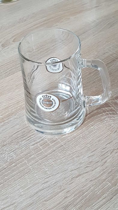 Kufel do piwa. Grube szkło.