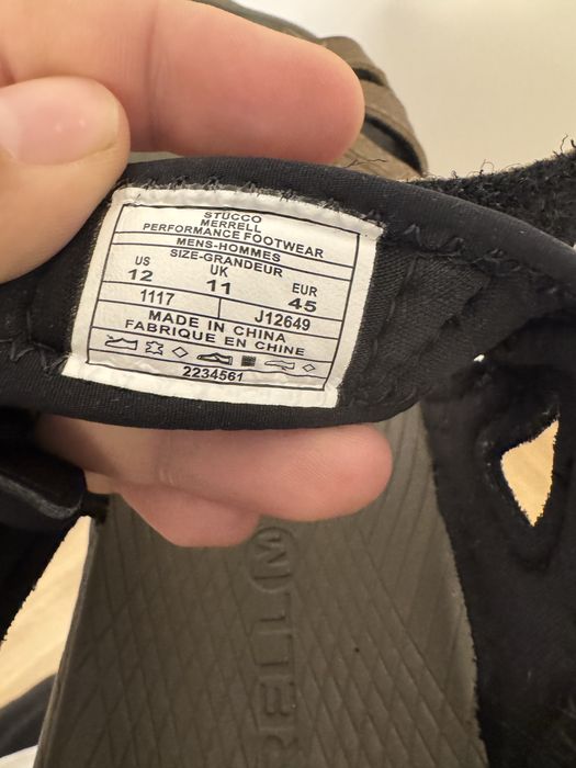 Sandały męskie Merrell J12649 Vibram 45EU 29cm