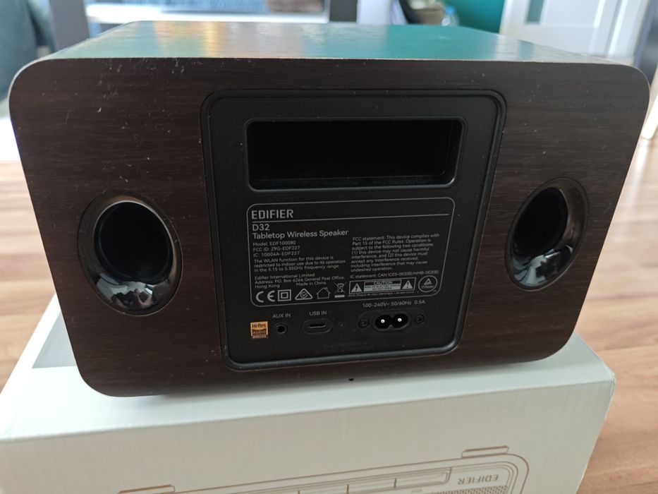 Głośnik bluetooth Edifier D32 - gwarancja.