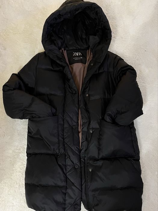 Puchowa kurtka zimowa dziewczęca