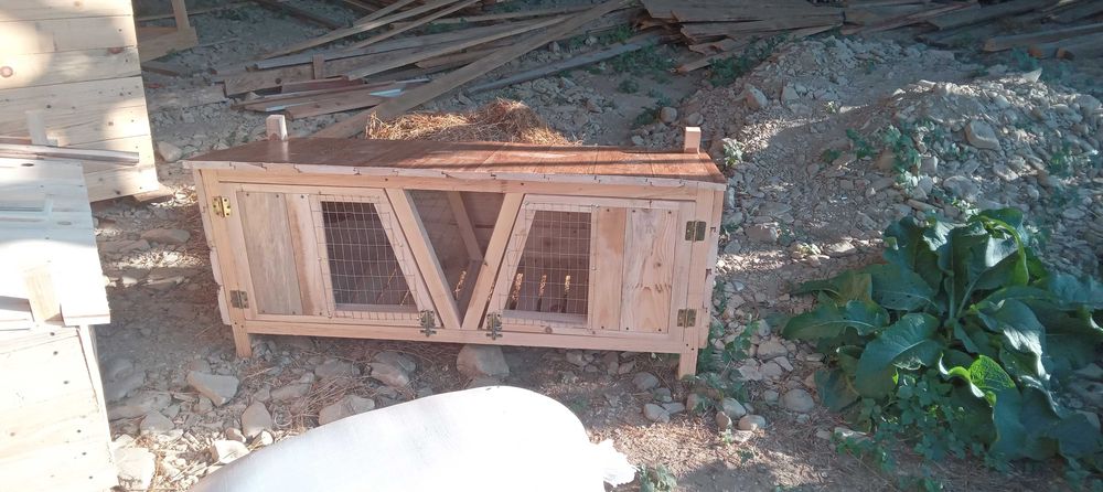 Клітка для кролів із маточником