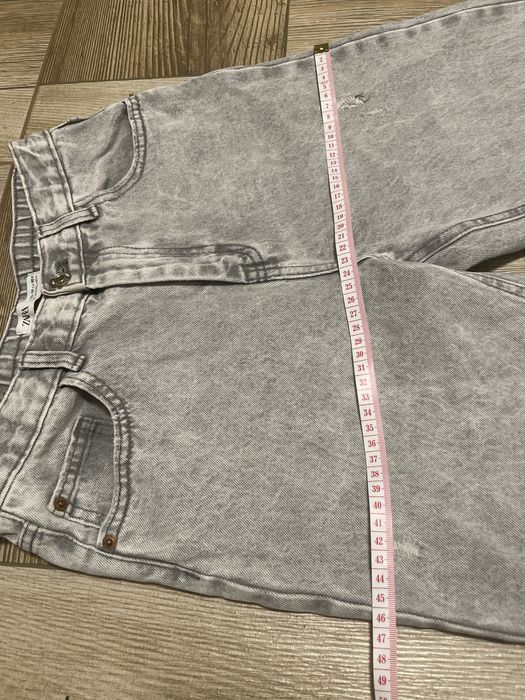 Джинси ZARA , сірого кольору