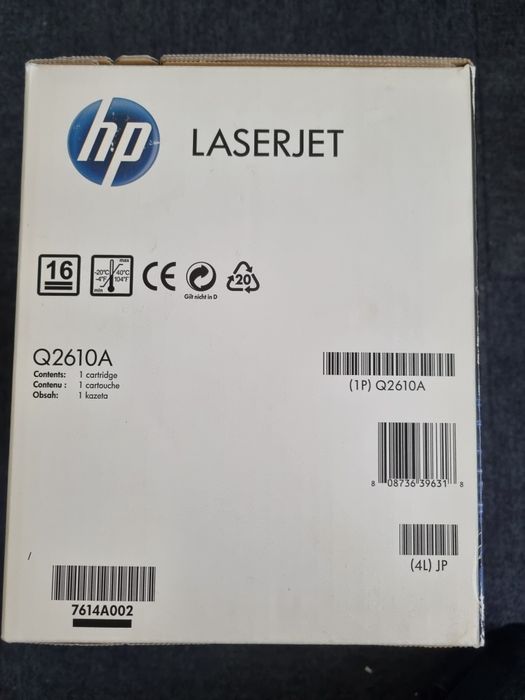 Toner HP 10A, Q2610A, oryginalny czarny, Drukarki Laserjet 2300L ,2300
