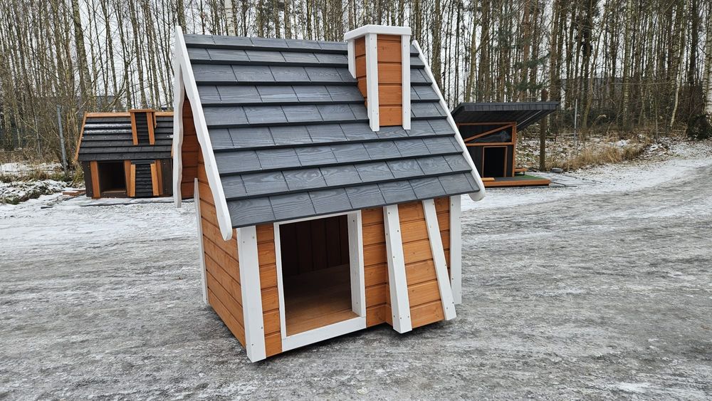 ocieplana buda dla psa waga 220kg