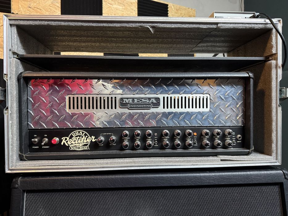 Mesa Boogie Dual Rectifier Solo Head 100W – nowe lampy, USA +case