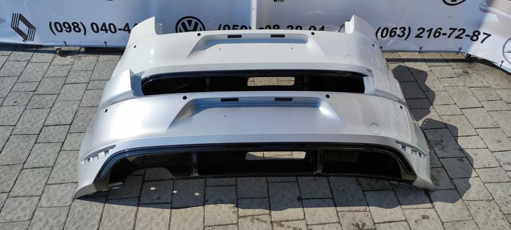 Бампер задній хечбек VW Golf 7 R-line R (2012-2017) 5G6807421E до рест
