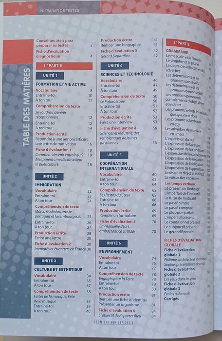Francês - Preparar os Testes - 9º Ano