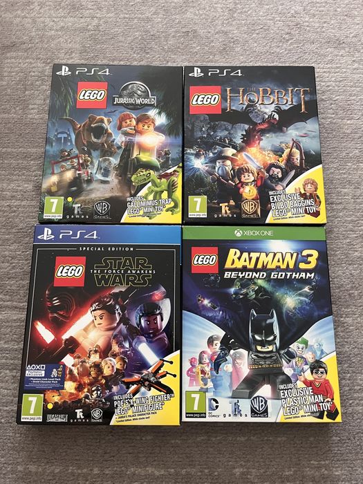 Conjunto de edições especiais de videojogos LEGO